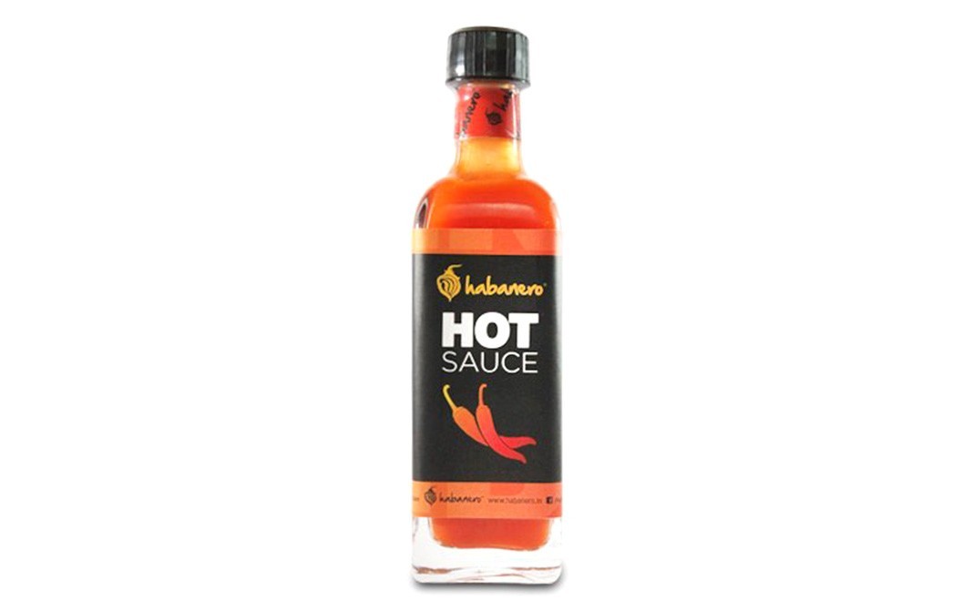 Habanero Hot Sauce    Glass Bottle  75 millilitre